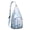 Sky-blue-37, variant on Ocean Turtle Sling Backpack - Abstract Nautical Sea Creature Pattern, Compact Lightweight Daypack for Work Essentials & Weekend Getaways