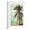 White Frame, variant on Art.com Long Beach, California - Lifeguard Shack and Palm Art Print by Lantern Press, White Frame Wall Art, 17" x 23"