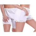 thumbnail image 2 of Women Lace Safety Short Pants Skirt Under Briefs Shorts Slips Ice Silk Home, 2 of 3