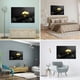 thumbnail image 3 of Cuadro Decorativo Canvas Revolution Cuadro 90 x 60 cm Manzana Dorada Y Negras, 3 of 5