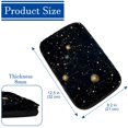 thumbnail image 4 of Constellation Soft Furry Printed Car Armrest Mat Cover 12.5x8.2 Inch, 4 of 6