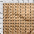 thumbnail image 3 of oneOone Velvet Orange Fabric Mosaic Diy Clothing Quilting Fabric Print Fabric By Yard 58 Inch Wide, 3 of 7