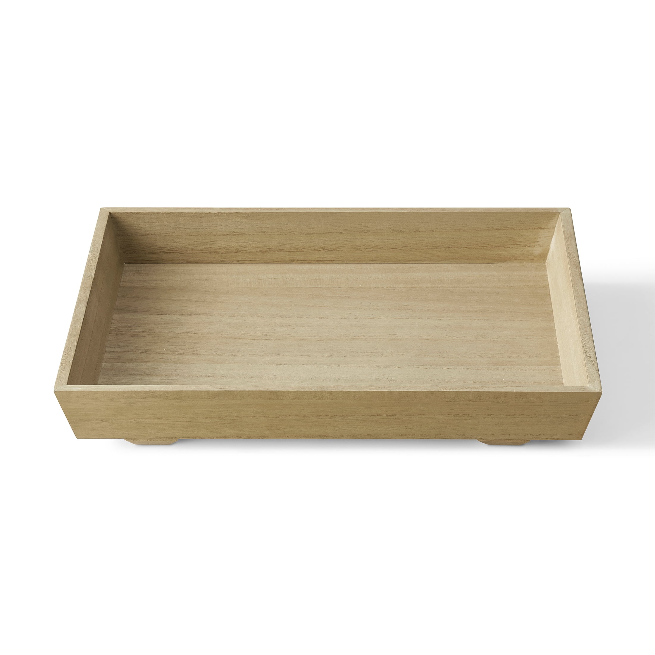 Mainstays Basic Wood Tray, 12" x 16", Oak