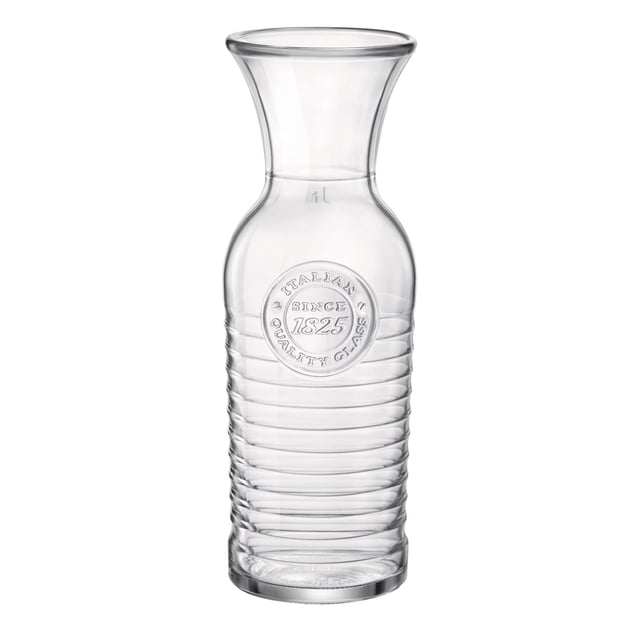 Bormioli Rocco Officina1825 Carafe, 33.75 oz, (Lot de 6) Transparent