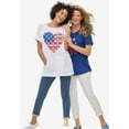 thumbnail image 6 of Woman Within Plus Size Stretch-Denim Slim-Leg Five-Pocket Jeans, 6 of 6