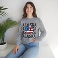 thumbnail image 7 of Alaska Moving Vacation Cruise Sweatshirt, Gifts, Crewneck, 7 of 7