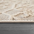 thumbnail image 3 of Dynamic Rugs Seville Ivory/Soft Grey 5X7 Ikat Area Rug, 3 of 4