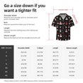 thumbnail image 5 of Fotbe Christmas Tree and Gold Socks Camisa Estampada de Manga Corta para Hombre, Casual de Verano, Estilo Playero, Sin Arrugas-Large, 5 of 5