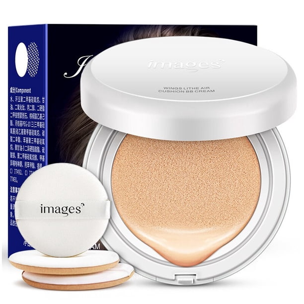 BIOAQUA Air Cushion BB Cream, corrector BB Nude, Control de aceite, base líquida hidratante, crema CC (marca aleatoria) Fivean unisex