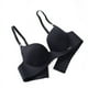 thumbnail image 5 of Sujetador push up de una pieza sexy sin costuras con pecho pequeño de estilo británico Sujetador ajustable inalámbrico de seda de hielo para mujer, 5 of 5