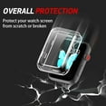 thumbnail image 2 of SPYCASE Clear Case Compatible for Apple Watch 41mm with Buit in TPU Screen Protector All-Around Protective Case High Defination Ultra-Thin Cover for Apple Watch 41mm Series SE 8 7 Clear (2 Pack), 2 of 7