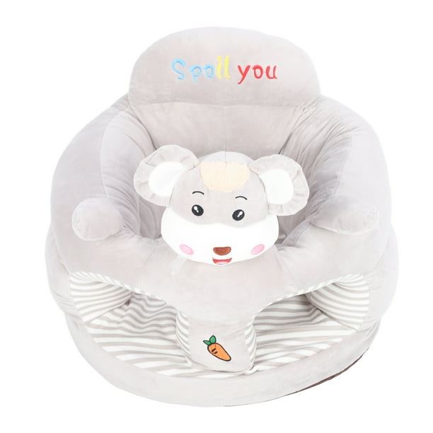 Sofá Con Asiento De Apoyo Para Bebés, Linda Silla Infantil, Soporte Equilibrado De Felpa Para Desarrollar Hábitos Correctos Para Sentarse, Sofá Portátil Liviano Para Bebés