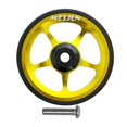 thumbnail image 4 of Ruedas EZ de 6 Cm de Una Sola Rueda para Bicicleta Plegable para Reacondicionamiento de Transporte de Bicicletas - Oro Macarena Bicicleta Plegable Easy Wheel, 4 of 8