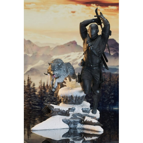 Diamond Select - G.I. Joe Gallery Snake Eyes PVC Statue, Diamond Select, Gifts