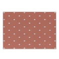 thumbnail image 1 of Coral Cutting Board, Minimalist Neat Star on Empty Outer Space Elements Themed Greeting Design Image, Decorative Tempered Glass Cutting and Serving Board, Small Size, Coral White, by Ambesonne, 1 of 1