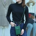 thumbnail image 4 of Women Small Cross-Body Cell Phone Handbag Case Shoulder Bag Pouch Purse Wallet Pu Leather New, 4 of 9