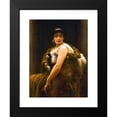 thumbnail image 2 of Frederic Leighton 15x18 Black Modern Framed Museum Art Print Titled - Twixt Hope and Fear, 2 of 5