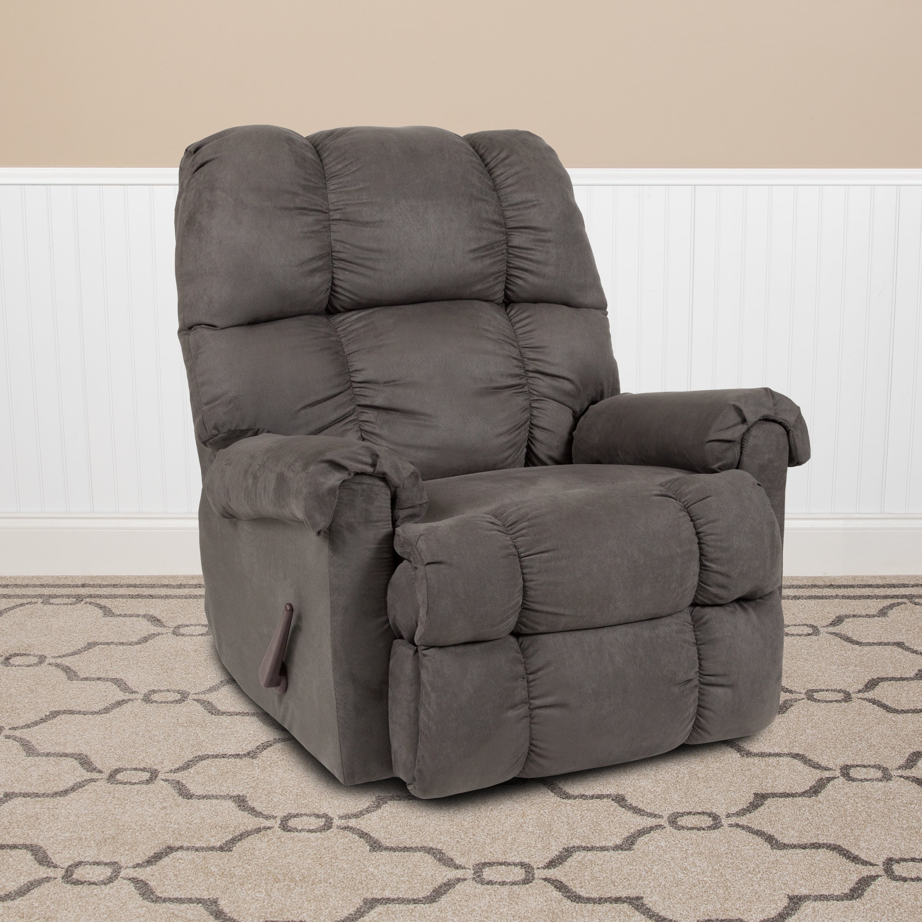 northcrest alexander glider rocker recliner with ottoman