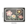 thumbnail image 3 of TIMIFIS Bathroom Rug, Home Decor Diatomite Floor Mat Household Bathroom Absorbent Door Mat Bathroom Diatomite Foot Mat Non Slip Floor Mat Absorbent Drying Mat, 3 of 6