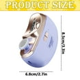thumbnail image 3 of Toenail Grinder for Thick Toenails Human Electric Nail Clipper Automatic Nail Trimmer 2 In 1 Nail & Remover For Hands & Feet, Multi-Functional Electric Nail Trimmer Nail Clipper(Purple,3.3x2.7"), 3 of 7
