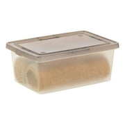 IRIS 14.5 Qt. Plastic Storage Bins with Lids, Stackable Storage Containers, Totes, 6 Pack