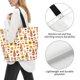 thumbnail image 3 of Disketp Gnomes Autumn Harvest Bolsa Tote Estampada para Mujer, Bolso de Hombro y de Mano para Compras y Viajes, 3 of 8