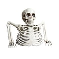 thumbnail image 2 of Halloween Skeleton Statues, Skull Figurines Gothic Home Decor for Shelf, Tabletop, Indoor Outdoor Halloween Decorations, 2 of 7