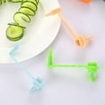 thumbnail image 3 of stanreset Portable New Flower Carrot Maker Kitchen Gadgets Potato Cutter Spiral Slicer blue 1Set, 3 of 6