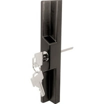 Prime-Line Steel Indoor and Outdoor Patio Door Lock Setw/Key