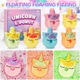 thumbnail image 2 of Bombas de baño Duchong Unicorn Donut con juguetes sorpresa, 6 unidades, 2 of 6