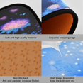 thumbnail image 2 of 2-Piece Kitchen Mat Set Non Slip Washable Floor Mats Decorative Rugs for Kitchen Sink Laundry Blue Bunny, 2 of 7
