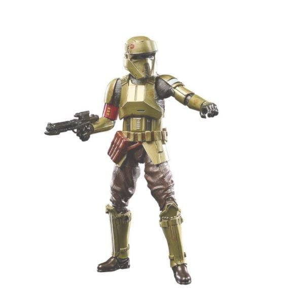Star Wars Black Series The Mandalorian Carbonized Collection Exclusive Figure Set (Shoretrooper) (NON-MINT PACKAGE)