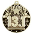 thumbnail image 2 of Half Marathon Medals, 2" Gold Diecast Half Marathon Medal Award 100 Pack, 2 of 2