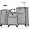 Olympia U.S.A. Chandler 3 Piece Softside Spinner Set