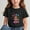 Black, variant on Soft Cotton Kids'Playful Print Round Neck Tee Breathable Half Sleeve Back to School Cute Pattern Casual T-Shirt for Boys and Girls 3-15Years(Green,11 Years)