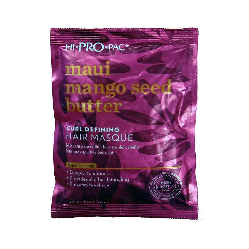 Hi Pro Pac Maui Mango Seed Butter, Curl Defining Hair Mask