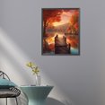 thumbnail image 2 of Con Cuentas Cuadradas 5D DIY Kit Lago Del 40x50cm, 2 of 9