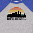 thumbnail image 4 of Inktastic Corpus Christi Texas Skyline Retro Boys or Girls Baby Bodysuit, 4 of 5