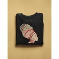 thumbnail image 2 of Paint Of A Woman With Turban Sweatshirt Women -Image by Shutterstock, Female Medium, 2 of 4