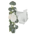 thumbnail image 2 of Flor Para Silla De Boda Hermoso Ramo De Flores Blanco Resistente A La Intemperie Para Fiestas ANGGREK Otros, 2 of 8
