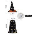 thumbnail image 4 of Del Fantasma La Resina LED Halloween Con El Sombrero Bruja para (), 4 of 9