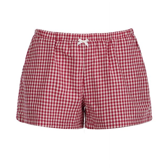 RWJDXD Shorts Basiques Décontractés Confortables Taille Haute Rayés Élastiques pour Femmes Été