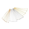 thumbnail image 1 of 200x Têtes de Boule en Métal Connecteurs Ronds pour Fabrication de Bijoux DIY, 1 of 9