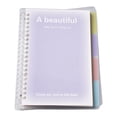 thumbnail image 1 of JUNWELL Spiral Notebook  Aesthetic Spiral Notebooks  A5 Notebook  Spiral Journal  Notebook with Removable Pages  Cute Spiral Notebook  Plastic Spiral Binding Hardcover Journals for Writin, 1 of 7