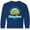 Royal Bue, variant on Inktastic Summer Enjoy the Sunshine Delray Beach Florida in Blue Long Sleeve Youth T-Shirt