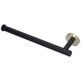 thumbnail image 4 of Toallero de acero inoxidable 304 negro dorado para baño, estante colgante para cocina y baño, 4 of 10