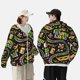 thumbnail image 4 of Balery Mardi Gras3 Sudadera ligera de manga larga con capucha y protección solar UPF 50+ para hombre y mujer, ideal para pesca y running-X-Large, 4 of 7