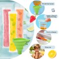 thumbnail image 2 of Bolsas desechables para molde de paletas, tubos para congelador sin BPA con sellos con cremallera y embudo para batidos de jugo de yogur, 2 of 5