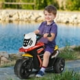 thumbnail image 2 of Costway 6V Ride-On Toy Motorcycle Trike 3-Wheel Electric Bicycle w/ Music&Horn, 2 of 9