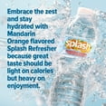 thumbnail image 5 of Splash Mandarin Orange Flavored Water, 16.9 Fl Oz, 6-Pack Plastic Bottles, 5 of 14